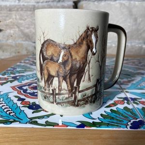 Vintage Horse Mug